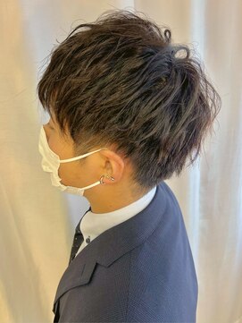 ミテ(MiTe) メンズヘアセット メンズヘア ツイストスパイラル アイロン巻