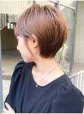 大人かわいいショートヘア/イメチェンショート/30代40代50代