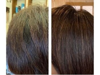 美容室たむらの写真/【ボリュームダウン】矯正を卒業して,お手入れしやすいスタイルに◎《酸熱トリートメント》で髪質改善★
