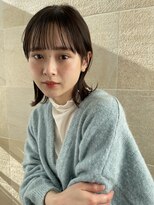 ロブ・切りっぱなしボブ・イルミナカラー・銀座日比谷有楽町30代
