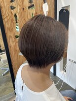 サンタフェ 柳津店(Santa'Fe)&nbsp;Santa'Fe式脱白髪染め白髪ぼかしカラー/ショート