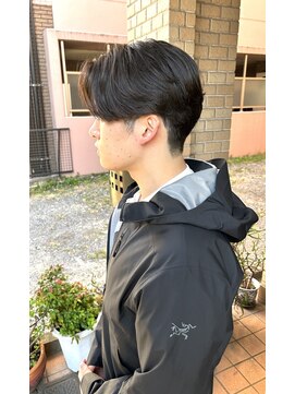 ハグ 横浜(HUG) センターパート×ニュアンスパーマ