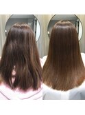 【縮毛矯正】髪質改善艶髪ストレートエステ　大人の艶髪◎