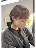 ワイドバングショート