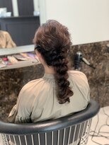 ビジョルノ つくばみどりの店(Begiorno)&nbsp;褒められる♪編みおろし二次会シニヨンヘアセット