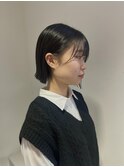 切りっぱなしボブ