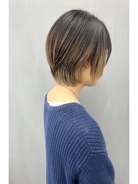 トップヘアー 中庄店(TOP HAIR fuapua) ショートボブ【りり】
