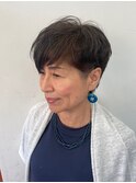 大人上品なショートスタイル