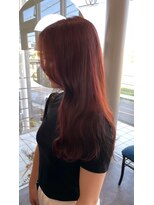 カノエ 宇部小串店(canoe)&nbsp;ピンクブラウン/髪質改善縮毛矯正/髪質改善/韓国風/韓国ヘア