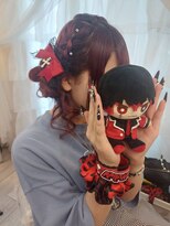サイドクラゲヘア