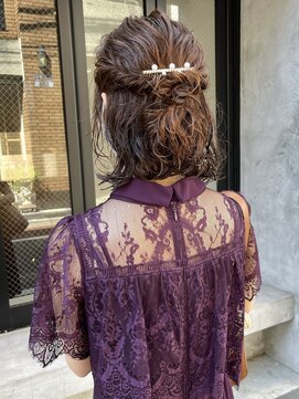 コフィー バイ メルト 吉祥寺(cofy by melt) 【三ツ井純】ボブアレンジ ヘアセット ハーブアップ 吉祥寺