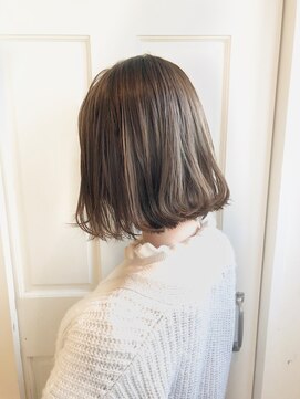 ヘアーワークス ヘルム 渋谷店(HAIR WORKS HELM) ［HELM渋谷］シアーブラウン×ボブ☆