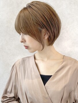 アフロート ルヴア(AFLOAT RUVUA) みねスタイル♪ 似合わせ ショート ボブ 30代 40代 小顔 新宿