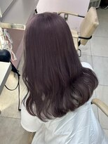 ユーフォリア 青山(Euphoria)&nbsp;ブリーチダブルカラー＊ピンクラベンダー＊透明感＊