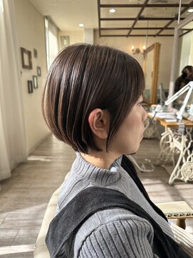 ラボヌールヘアーノーブル 新越谷店(La Bonheur hair noble) ショートボブ