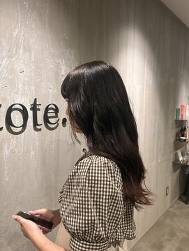 トテ(tote.) ピンクブラウンカラー