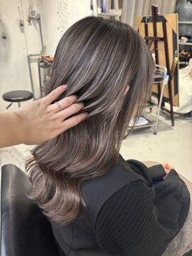 インク(inc) ハイライト/ベージュカラー/レイヤーカット