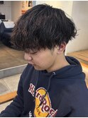 波巻きツイストパーマ 吉祥寺