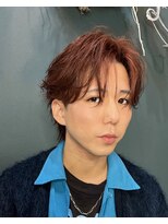 レイ(Lay.)&nbsp;【スタイリストMyuka】韓国風センターパート赤