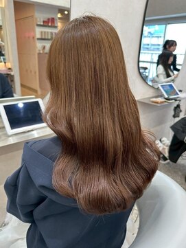 ラルム 新宿(LARME SHINJUKU) ブリーチハイトーンホワイトグレージュダブルカラーレイヤー新宿