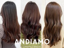 ルシードスタイルアンディアーモ(LUCIDO STYLE andiamo)の雰囲気（似合う髪色を診断から提案！#四日市市#髪質改善#インナーカラー）