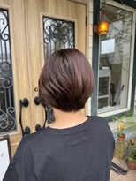 チョコレート(chocolate) 髪質改善大人可愛い20代30代40代50代ショートボブ