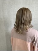 ミルクティーベージュ　くすみベージュ　マロンベージュ