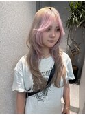 【KASUMI天神美容室】ハイトーン×ハッシュカット