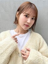 リジェール 高辻店&nbsp;外ハネ/切りっぱなし/ミニボブ/ベージュ/高辻/御器所/昭和区