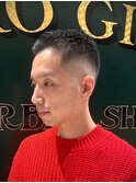 【HIRO GINZA仙台名掛丁店-/オールバックスキンフェード】