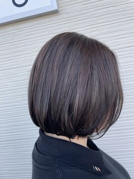 グラム 岡崎北店(gram) イルミナカラーのブリーチ無しグレージュ