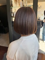 ローレン(LOREM)&nbsp;デザインカラーベージュ×ツヤボブ10.15