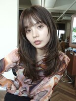 スタニング 渋谷(STUNNING.)&nbsp;ハッシュカット　レイヤーカット　ハッシュカット　顔まわり