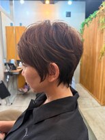 グレープバイン(GRAPEVINES)&nbsp;大人ショート／ショート／ふんわり/大人女子／ベージュカラー