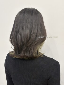 オーシー 志比口店(O'sea) インナー×オリーブベージュ