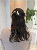 【中里恵梨】ヘアセット/くるみちゃんヘア/パーティヘア