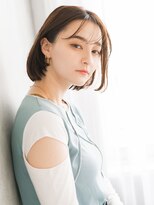 エスドットブルーム 梅田店(S.BROOM)&nbsp;【S.BROOM　梅田】耳かけボブ×ラフスタイル