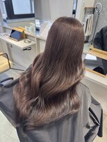 ブレスシイ 大阪梅田(brace SII) 【fuka】ミルクティーベージュ/リタッチカラー/ハイトーン