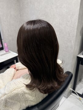 フォルテノエル 静岡鷹匠店(FORTE Noel) 髪質改善/ブラウン/ブラウングレージュ/ワンブリーチ