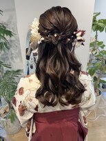 ケファ(Kepa)&nbsp;ハーフアップ 袴ヘア