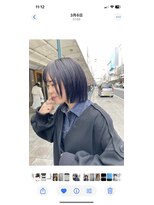 スノッブエテルニータ(snob Eternita) ネイビー ボブ