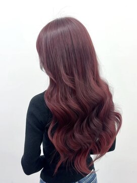 ロサ ファイブヘアー(Rosa..5Hair) ボルドーロングヘアー★