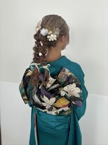 キッカ(kicca) 【kicca】成人式ヘアアレンジ
