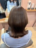 ソトエアンドマーブ 久喜店(SOTOE&marbb)&nbsp;赤みを抑えた透明感カラー×大人可愛いくびれミディ