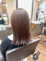 トップヘアー 玉島店(TOP HAIR) 《TOPHAIR 玉島店/ もも》ピンクブラウン