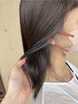 ピケ(pique) インナーカラー/グレーベージュ/ブルーシルバー/20代/30代/40代