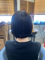 ヘアリゾート粋 トゥジュ 池袋東口店(tujuh)&nbsp;大人ショート/黒髪/艶髪