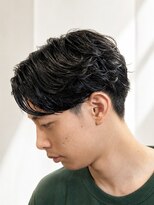 ブレイズマン(BLAZEMAN) 直毛でも毛流れは作れます。