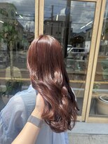 ミリ 奈良店(mm) ピンクブラウン髪質改善近鉄奈良暖色カラー学割