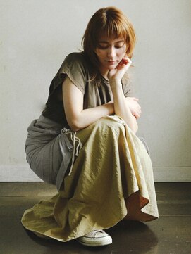 バーノン(VERNON) Messy Modern Mullet wearing AKIKO AOKI【VERNON】058-262-3611